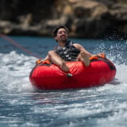 Bouée Jobe Rumble Red | 1P -Wakeboarder Soldes Magasin bouee jobe rumble red 1p 2