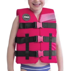 Gilet Enfant Jobe Nylon Progress 30-40Kgs Rose