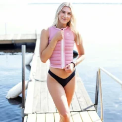 Gilet D'impact Follow Néoprène Primary Ladies Pink -Wakeboarder Soldes Magasin gilet d impact follow neoprene primary ladies baby blue 8