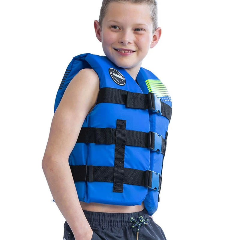 Gilet Enfant Jobe Nylon Progress 30-40Kgs Bleu 2 Gilet Enfant Jobe Nylon Progress 30-40Kgs Bleu – Image 2