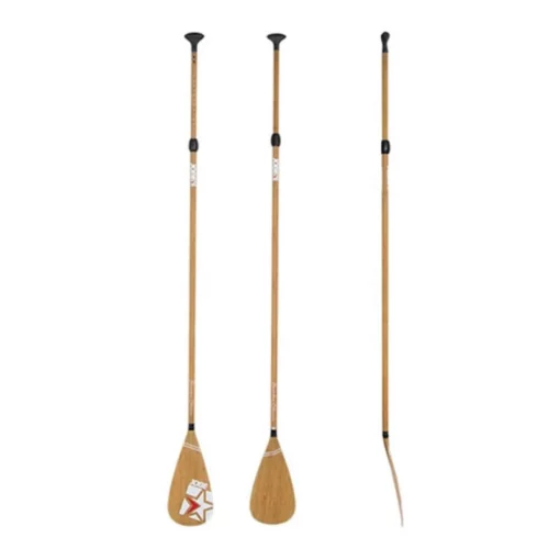 Pagaie Télescopique SUP Bamboo Classic -Wakeboarder Soldes Magasin pagaie telescopique sup bamboo classic