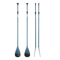 Pagaie Télescopique SUP Fiberglass Blue 2pcs