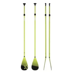 Pagaie Télescopique SUP Fiberglass Green 2 Pcs