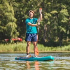 Pagaie Télescopique SUP Fiberglass Orange 3 Pcs -Wakeboarder Soldes Magasin pagaie telescopique sup fiberglass orange 3 pcs 2