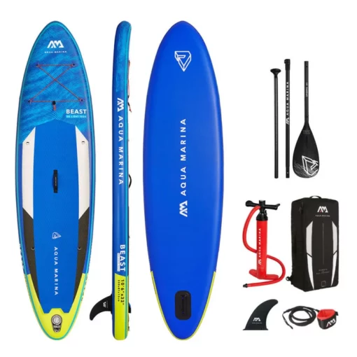 Stand-Up Paddle Gonflable Aqua Marina Beast 10'6 -Wakeboarder Soldes Magasin stand up paddle gonflable aqua marina beast 10 6