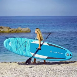 Stand-Up Paddle Gonflable Aqua Marina Vapor 10.4" -Wakeboarder Soldes Magasin stand up paddle gonflable aqua marina vapor 104 5