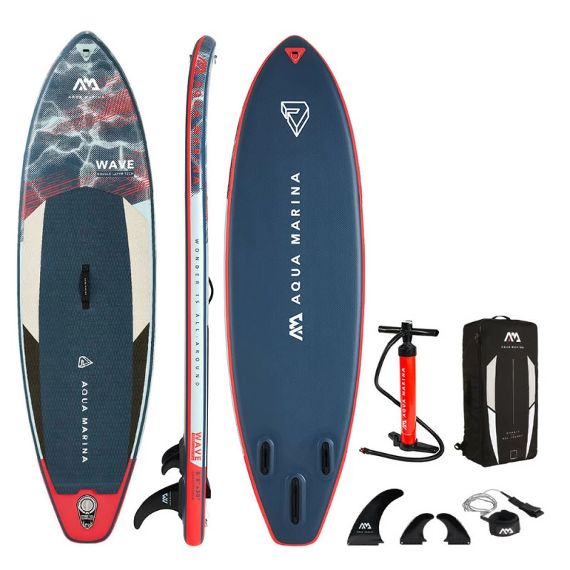 Stand-Up Paddle Gonflable Aqua Marina Wave 8'8" 1 Stand-Up Paddle Gonflable Aqua Marina Wave 8'8"