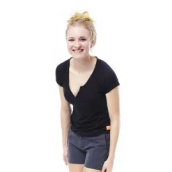 T-shirt Jobe Nero Séchage Rapide Teal