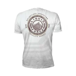T-shirt Liquid Force Rider Tested White