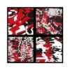 Tapis Hydro-Turf En Rouleau Red Camo