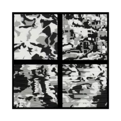 Tapis Hydro-Turf En Rouleau Snow Camo