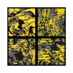 Tapis Hydro-Turf En Rouleau Yellow Camo