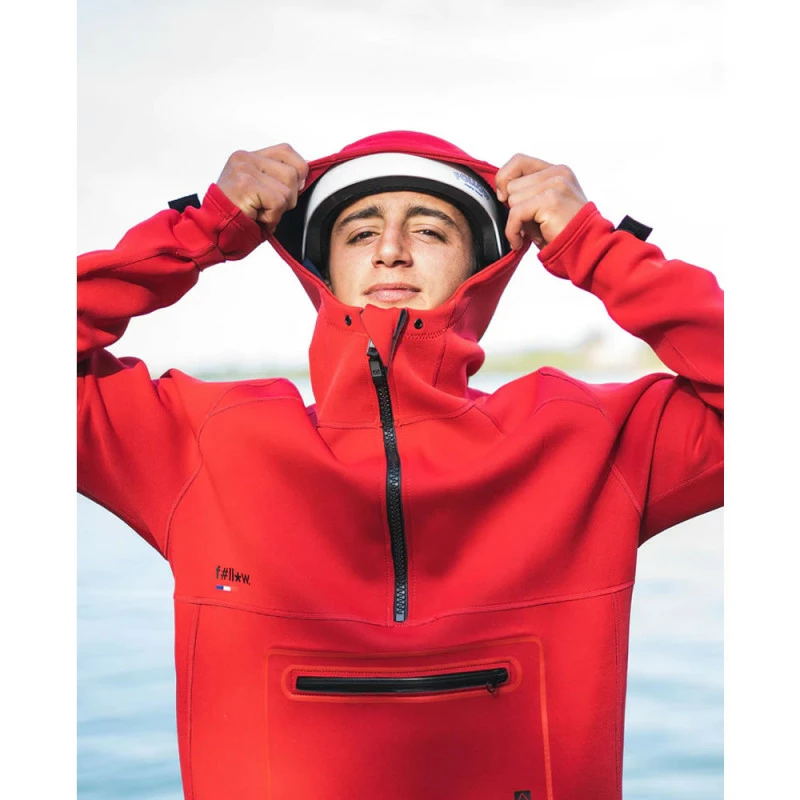 Veste Tour Coat Follow Layer 3.12 Neo Anorak Red 2 Veste Tour Coat Follow Layer 3.12 Neo Anorak Red – Image 2